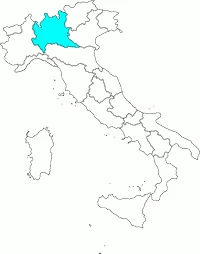 Карта Ломбардия